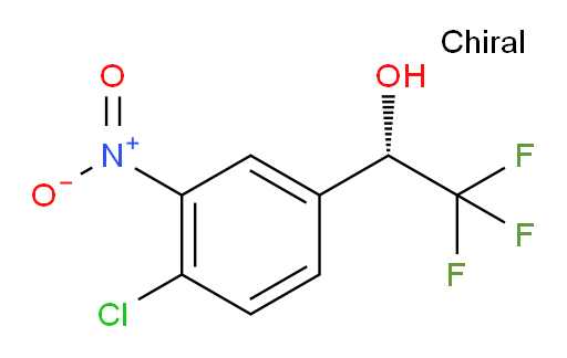 (1S)-1-(4-chloro-3-nitrophenyl)-2,2,2-trifluoroethan-1-ol