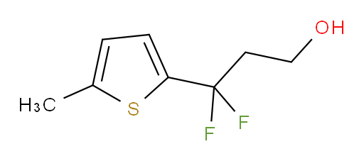 3,3-difluoro-3-(5-methylthiophen-2-yl)propan-1-ol