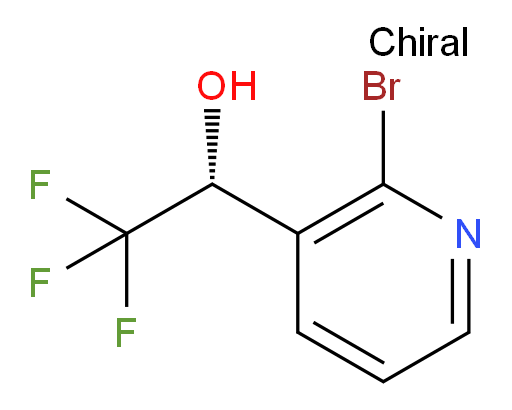 (1R)-1-(2-bromopyridin-3-yl)-2,2,2-trifluoroethan-1-ol