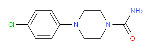 4-(4-chlorophenyl)piperazine-1-carboxamide