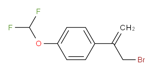 1-(3-bromoprop-1-en-2-yl)-4-(difluoromethoxy)benzene
