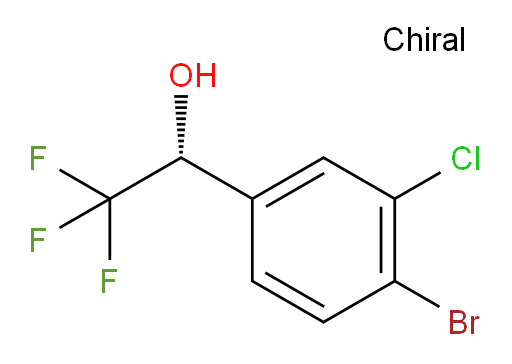 (1R)-1-(4-bromo-3-chlorophenyl)-2,2,2-trifluoroethan-1-ol