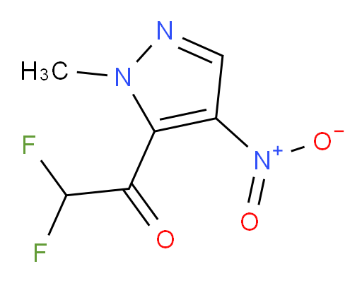 2,2-difluoro-1-(1-methyl-4-nitro-1H-pyrazol-5-yl)ethan-1-one