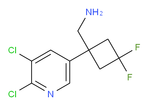 [1-(5,6-dichloropyridin-3-yl)-3,3-difluorocyclobutyl]methanamine