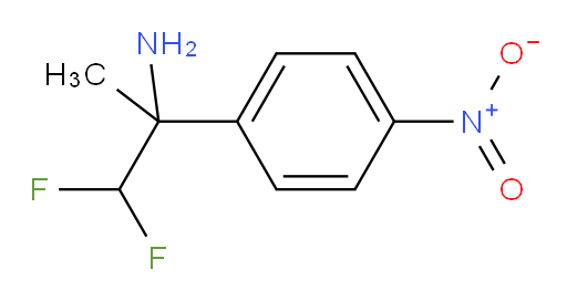1,1-difluoro-2-(4-nitrophenyl)propan-2-amine