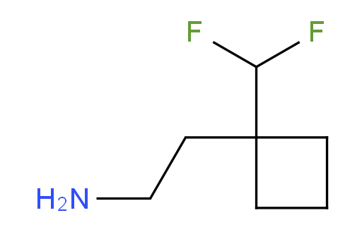 2-[1-(difluoromethyl)cyclobutyl]ethan-1-amine