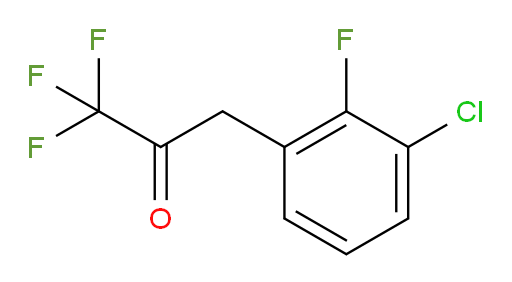 3-(3-chloro-2-fluorophenyl)-1,1,1-trifluoropropan-2-one