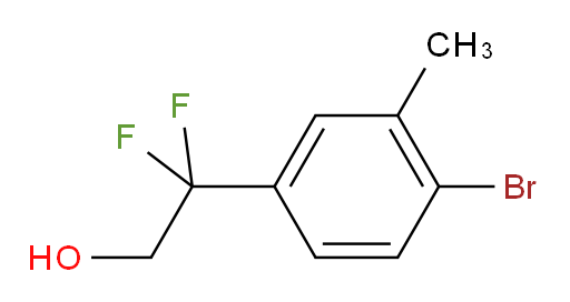 2-(4-bromo-3-methylphenyl)-2,2-difluoroethan-1-ol