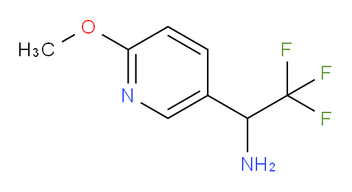 2,2,2-trifluoro-1-(6-methoxypyridin-3-yl)ethan-1-amine
