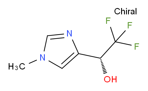 (1R)-2,2,2-trifluoro-1-(1-methyl-1H-imidazol-4-yl)ethan-1-ol
