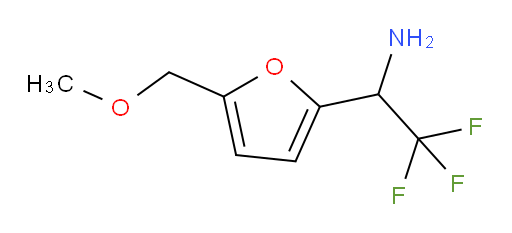 2,2,2-trifluoro-1-[5-(methoxymethyl)furan-2-yl]ethan-1-amine
