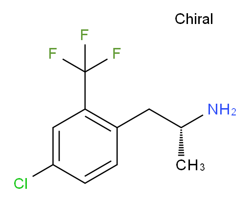(2R)-1-[4-chloro-2-(trifluoromethyl)phenyl]propan-2-amine