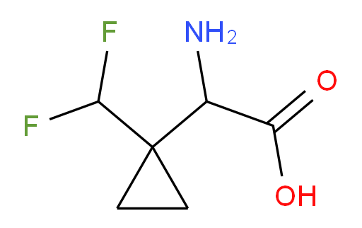 2-amino-2-[1-(difluoromethyl)cyclopropyl]acetic acid