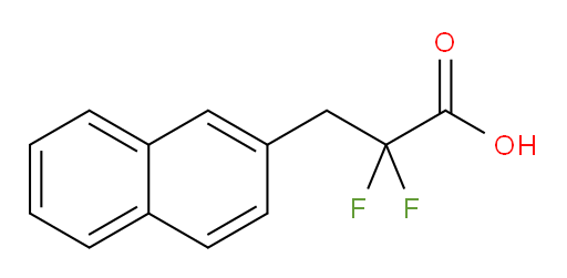 2,2-difluoro-3-(naphthalen-2-yl)propanoic acid