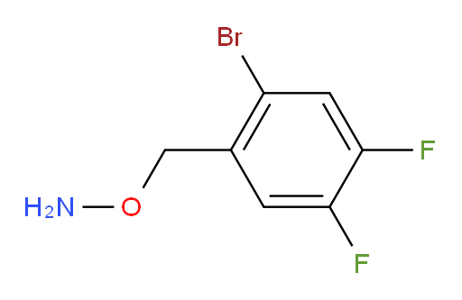 O-[(2-bromo-4,5-difluorophenyl)methyl]hydroxylamine