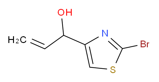 1-(2-bromo-1,3-thiazol-4-yl)prop-2-en-1-ol