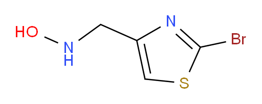 N-[(2-bromo-1,3-thiazol-4-yl)methyl]hydroxylamine