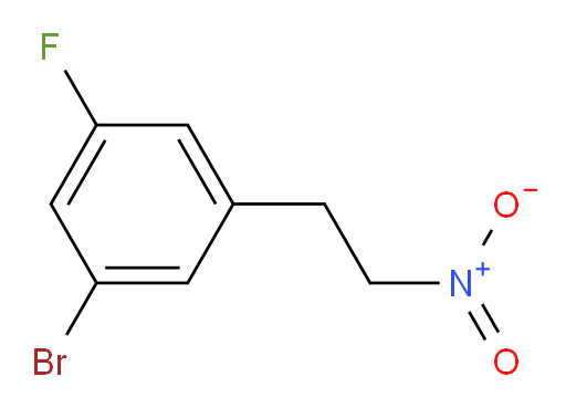 1-bromo-3-fluoro-5-(2-nitroethyl)benzene