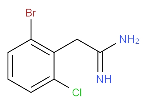 2-(2-bromo-6-chlorophenyl)ethanimidamide