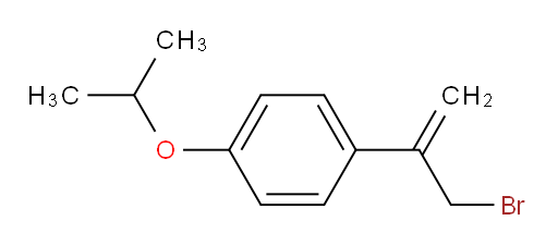1-(3-bromoprop-1-en-2-yl)-4-(propan-2-yloxy)benzene