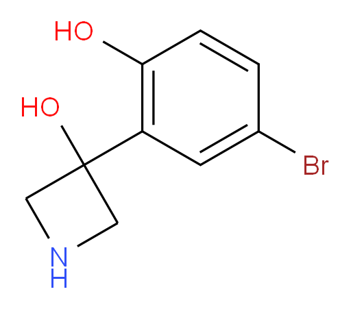 3-(5-bromo-2-hydroxyphenyl)azetidin-3-ol