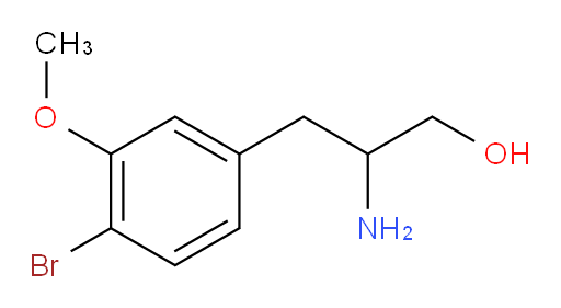 2-amino-3-(4-bromo-3-methoxyphenyl)propan-1-ol