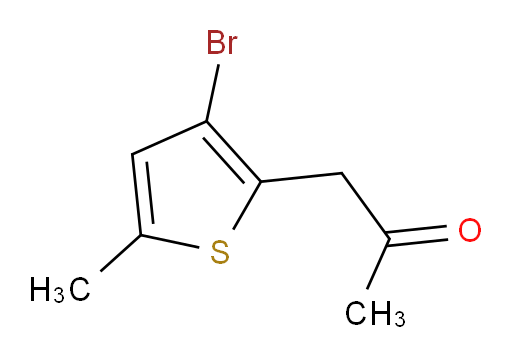 1-(3-bromo-5-methylthiophen-2-yl)propan-2-one