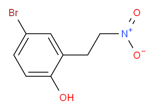 4-bromo-2-(2-nitroethyl)phenol