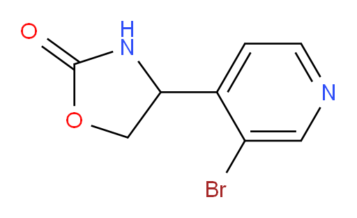 4-(3-bromopyridin-4-yl)-1,3-oxazolidin-2-one