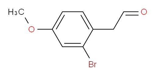 2-(2-bromo-4-methoxyphenyl)acetaldehyde
