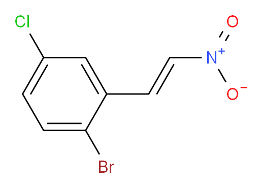 1-bromo-4-chloro-2-(2-nitroethenyl)benzene