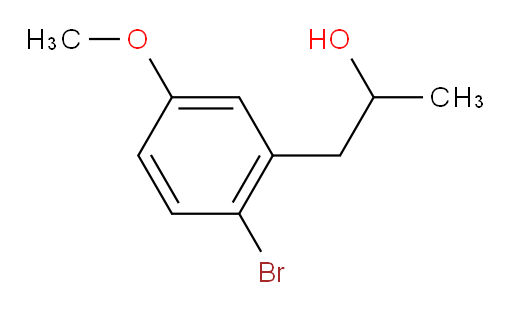 1-(2-bromo-5-methoxyphenyl)propan-2-ol