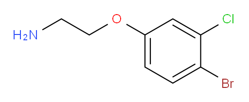 2-(4-bromo-3-chlorophenoxy)ethan-1-amine