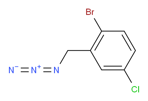 2-(azidomethyl)-1-bromo-4-chlorobenzene