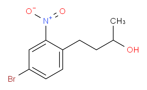 4-(4-bromo-2-nitrophenyl)butan-2-ol