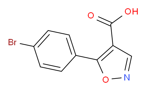 5-(4-bromophenyl)-1,2-oxazole-4-carboxylic acid