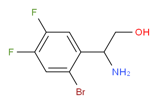 2-amino-2-(2-bromo-4,5-difluorophenyl)ethan-1-ol