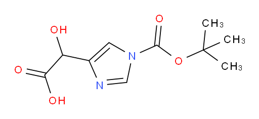2-{1-[(tert-butoxy)carbonyl]-1H-imidazol-4-yl}-2-hydroxyacetic acid
