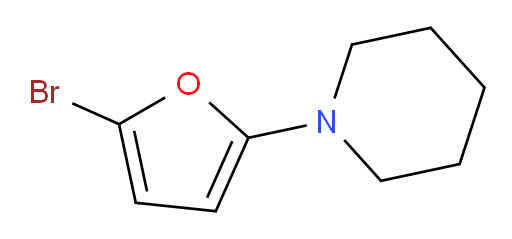 1-(5-bromofuran-2-yl)piperidine