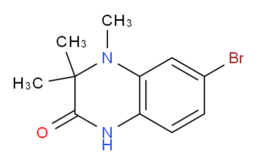 6-bromo-3,3,4-trimethyl-1,2,3,4-tetrahydroquinoxalin-2-one