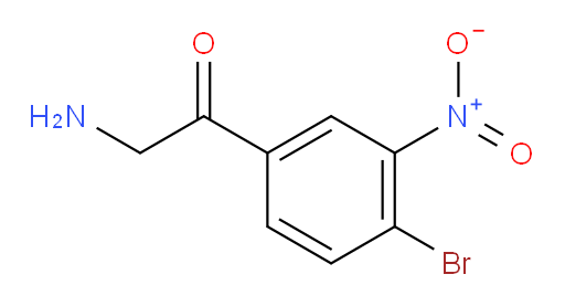 2-amino-1-(4-bromo-3-nitrophenyl)ethan-1-one