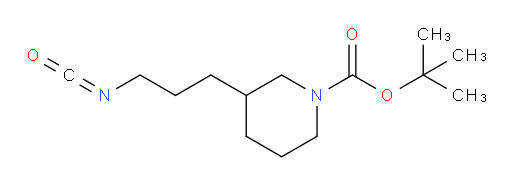 tert-butyl 3-(3-isocyanatopropyl)piperidine-1-carboxylate