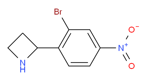 2-(2-bromo-4-nitrophenyl)azetidine