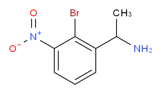 1-(2-bromo-3-nitrophenyl)ethan-1-amine
