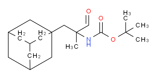 tert-butyl N-{2-[(adamantan-1-yl)methyl]-1-oxopropan-2-yl}carbamate