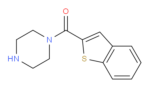 1-(1-benzothiophene-2-carbonyl)piperazine