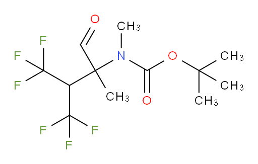 tert-butyl N-methyl-N-[4,4,4-trifluoro-2-methyl-1-oxo-3-(trifluoromethyl)butan-2-yl]carbamate