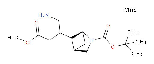 tert-butyl (1S,4R)-5-(1-amino-4-methoxy-4-oxobutan-2-yl)-2-azabicyclo[2.1.1]hexane-2-carboxylate