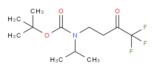 tert-butyl N-(propan-2-yl)-N-(4,4,4-trifluoro-3-oxobutyl)carbamate
