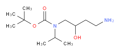 tert-butyl N-(4-amino-2-hydroxybutyl)-N-(propan-2-yl)carbamate